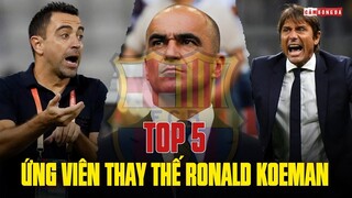 TOP 5 ỨNG CỬ VIÊN thay thế vị trí thuyền trưởng tại BARCELONA của RONALD KOEMAN