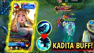 GOODNEWS FOR KADITA PLAYERS!! I LOVE THIS NEW KADITA! ❤ | MLBB