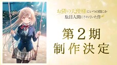 INFO Otonari no Tenshi S2 || Sub Indo || Gula Terus😔