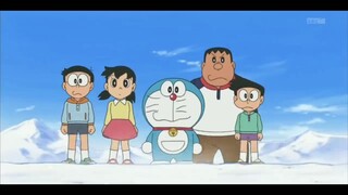 Doraemon _ Bức tranh 60 triệu yên, Tuyết và khủng long