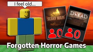 Exploring Old Roblox Horror Games Forgotten In Time...