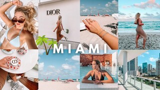 GIRLS TRIP TO MIAMI | Dior Cafe, South Beach, Awkward Sunburn and more!