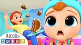 Ouch, We Go Boom Boom! | Accidents Song | Little Angel Kids Songs