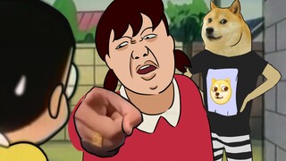 大雄！今天指定没你好果汁吃！
