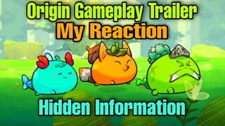 Axie Infinity Origin Gameplay Trailer Reaction | Let's Get Some Information | Free to Play (Tagalog)