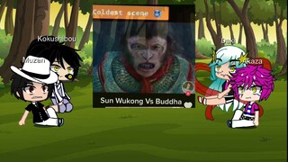Muzan And Uppermoon React To Sun Wukong