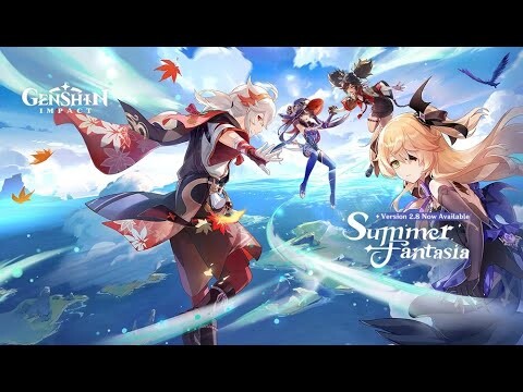 Genshin Impact 2.8 ¡Verano, sueños, fantasías | Audio Japonés Sub Español
