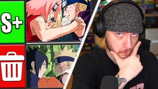 Vezypoo Ranks Every Naruto Fight! (Tier List)