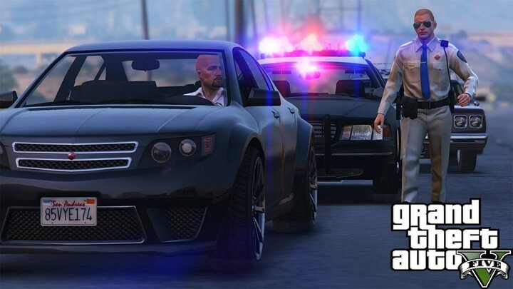 GTA V LSPD #1 ตำรวจฝึกหัดทำหน้าที่วันเเรก