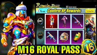 MONTH 16 ROYAL PASS | M16 ROYAL PASS 1 TO 50 REWARDS | MYTHICS M16 - PUBG Mobile