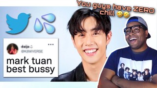 Subtlety Isn’t In Our Vocabulary Today 👀 | Mark Tuan Reads Thirst Tweets | REACTION