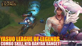 BARU BELAJAR 1 HARI LANGSUNG JAGO PAKAI YASUO, AUTO CARRY GAME! LEAGUE OF LEGENDS