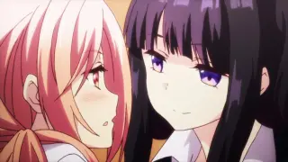 She's Always Doing Weird Things to Her... ðŸ’• Yuri Anime Scene !