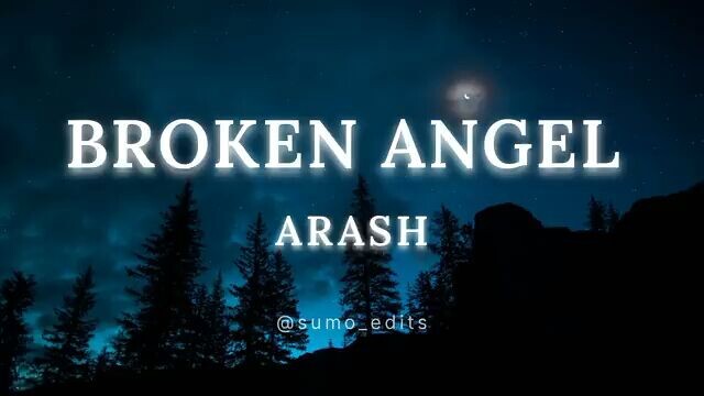 broken angel with lyrics