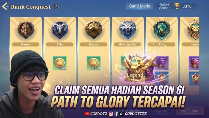 Banjir Reward Akhir Musim! Buka Semua Hadiah Rank Season 6 Magic Chess GO:GO #mcgg #gameplay