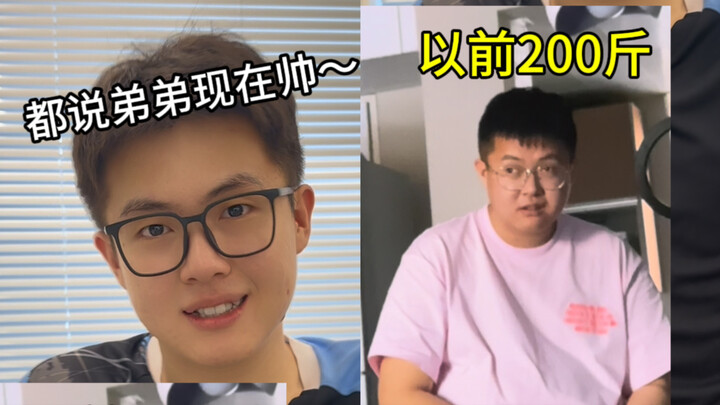 Katanya sekarang si adik ganteng? Masih bisa jatuh cinta meski beratnya 100 kilo? Hahaha