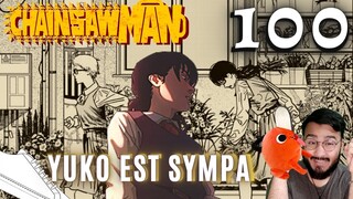 CHAINSAW MAN 100 - DIFFÉRENCES ENTRE MITAKA ET DENJI ! LE CALME AVANT LA TEMPÊTE ?! - REVIEW MANGA