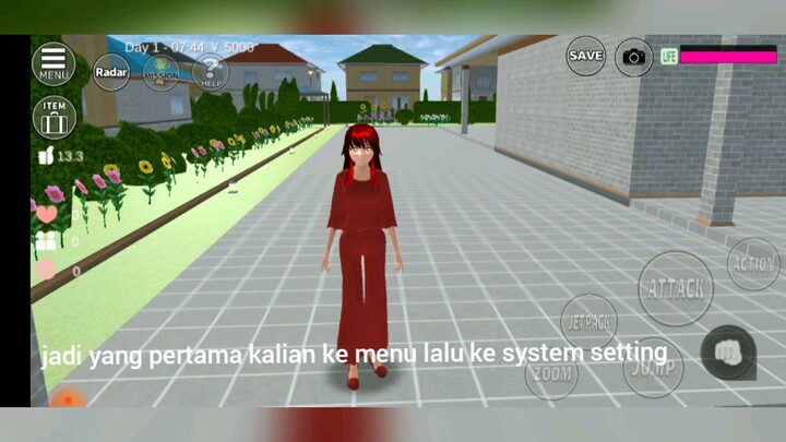 TUTORIAL CARA MENGHILANGKAN ATTACK DAN MENGECILKAN ATTACK | SAKURA SCHOOL SIMULATOR | PRAT 1