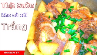 Sườn kho củ cải Trắng - Món ăn ngon