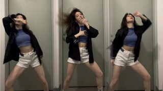 【水饺】158帅姐楼道银行打歌｜Smoothie-NCT DREAM速翻