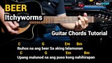 BEER - Itchyworms (Guitar Chords Tutorial with Lyrics)