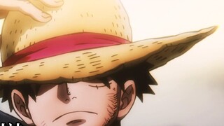 Ledakan penonton! Luffy meledak ke atas dengan satu pukulan dan mencapai puncak "Tinju Api" - sebuah