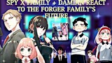 SPY X FAMILY + DAMIAN REACT TO THE FORGER FAMILIE'S FUTURE , [GACHAREACT ANIME] Animazing place