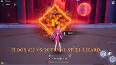 Tower of fantasy bygone phantasm floor 422 VS infernal Steel Lizard