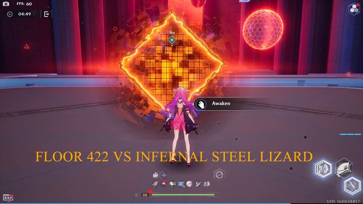 Tower of fantasy bygone phantasm floor 422 VS infernal Steel Lizard