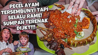 TERSEMBUNYI! MANTAN PEMAIN FTV JUALAN PECEL AYAM LAKU BGT