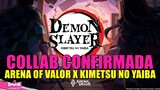 ARENA OF VALOR confirmou a COLLAB com DEMON SLAYER | AoV x Kimetsu no Yaiba skins Tanjiro & Nezuko