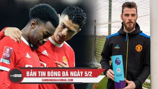 Bản tin Bóng Đá ngày 5/2 | MU bị loại khỏi FA Cup; De Gea hay nhất Ngoại hạng Anh trong tháng 1