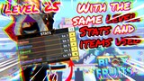 SOLOING EVERY BOSS but with the same (Level,Stats,Items Used) in Blox Fruits/Blox Piece