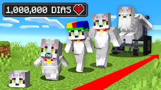 Sobreviví 1,000,000 de DÍAS en Minecraft Hardcore 🤯