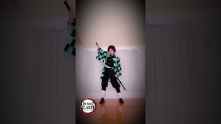 Demon Slayer | TANJIRO COSPLAY #shorts