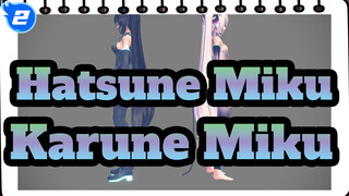 [Hatsune Miku/MMD] Karune&Miku--- Wish to See You Burning_2