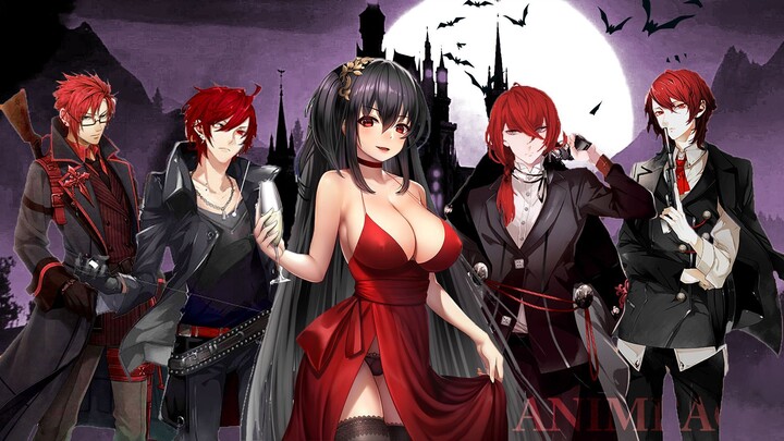 TOP VAMPIRE REVERSE HAREM ANIME