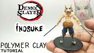 Inosuke - Demon Slayer: Kimetsu no Yaiba - Polymer Clay Tutorial 🐗🐗🐗