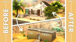 Renovating the worst basegame house | The Sims 4 | Simspo's Reno's