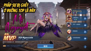 《VGVD》Mị Nguyệt 【芈月】Pháp Sư kiêm Đấu Sĩ cực mạnh mẽ, hút máu vô cực ở đường top!