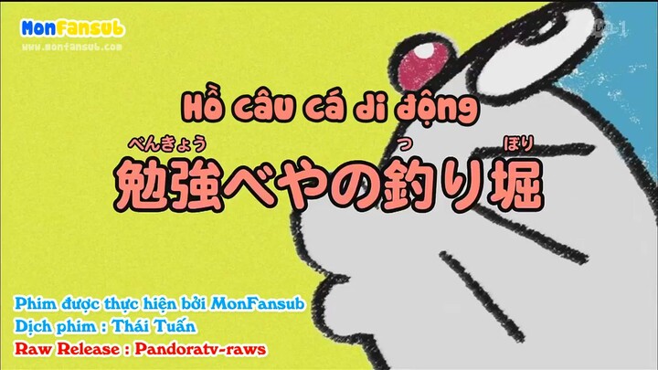 Doraemon Tập 1 Vietsub - Hồ Câu Cá Di Động & Cổ Máy Thời Gian Bị Mất Tích