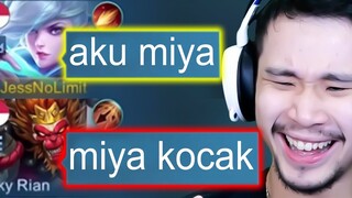 Prank Main Pake Miya - Mobile Legends