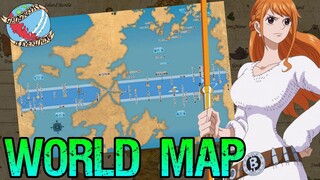 THE WORLD MAP OF ONE PIECE! - Geography Is Everything - One Piece Discussion | Tekking101