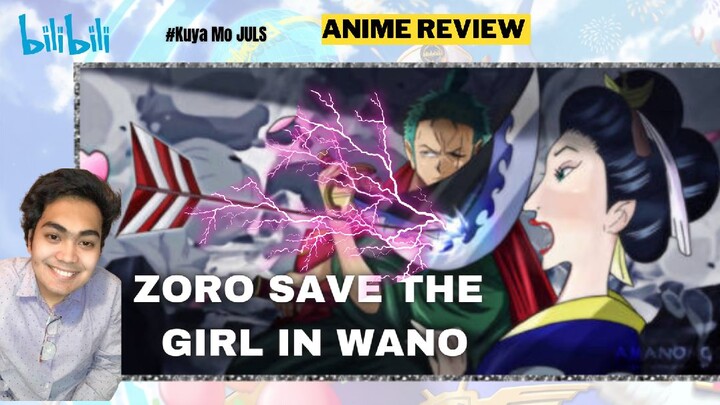 Zoro Save The Girl In Wano With Luffy
