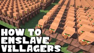 How To Enslave Villagers in Minecraft