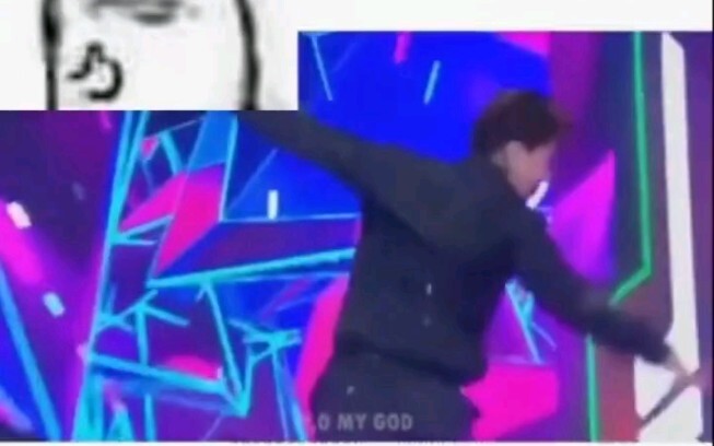 【Kim Jong-in, Oh Se-hun】osh: Sepertinya ada sesuatu yang terbang melintas, kai: Aku berputar tanpa h