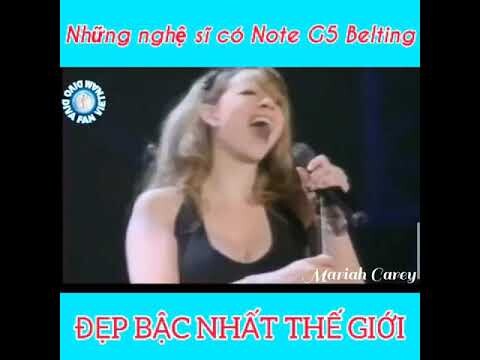 People who sing G5 Belting beautifully!