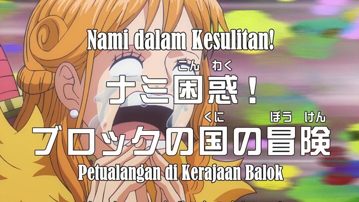 ONE PIECE EPISODE 1157 | NAMI DALAM KESULITAN