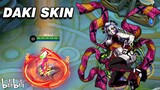 SKIN REVIEW  || DAKI Skin in Mobile Legends 🔥