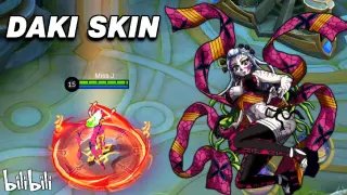 SKIN REVIEW  || DAKI Skin in Mobile Legends рЯФ•